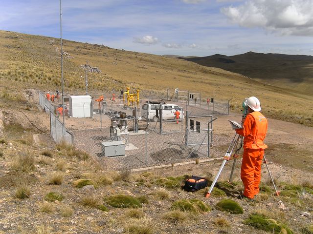 Operación técnica en zona de trabajo